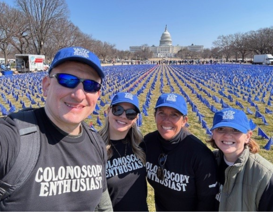 Four colonoscopy enthusiasts