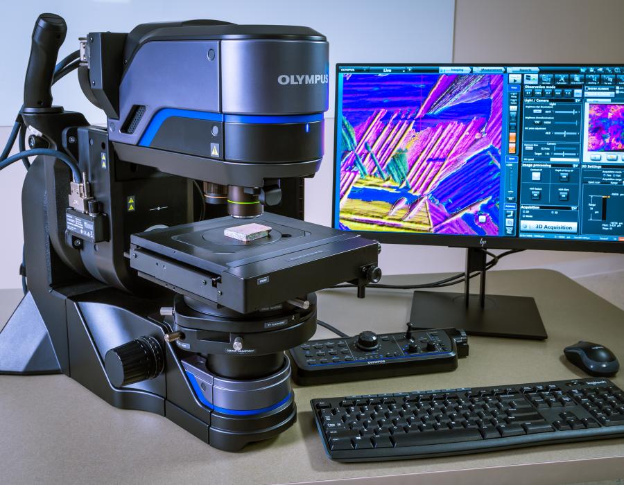 new Olympus IMS microscope