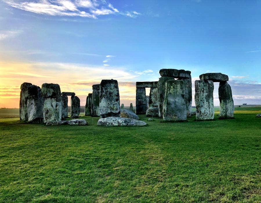 stonehenge stock photo