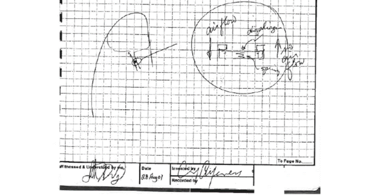 spiration valve drawing