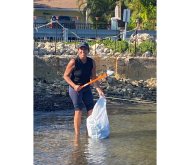 annie beach clean up